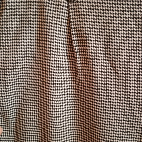 Checked palazzo pants new Zara size M 38 10 black gray