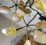 Tree with amethyst beautiful decorative element
