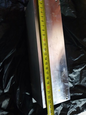 Heavy Load 86 Ohm Resistance with Aluminium Radiator CDA32.006 used