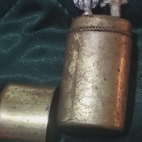 Collectible old lighters used, set of 3 with brass bottle opener