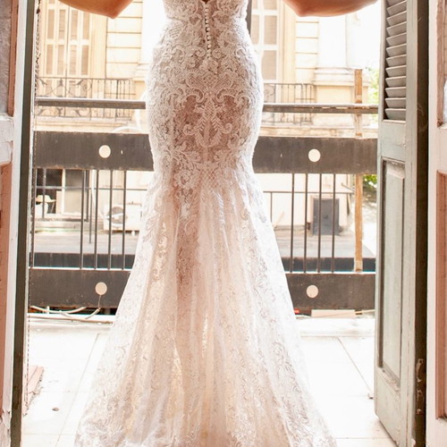 Primalicia wedding dress size S/M with alteration option