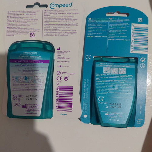 Compeed patches for blisters and herpes new, sealed packages