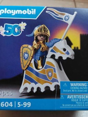 Playmobil 71604 Ιππότης του Λιονταριού με άλογο καινούριο, συλλεκτικό