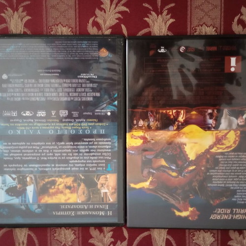 DVD pack in like new condition, action genre