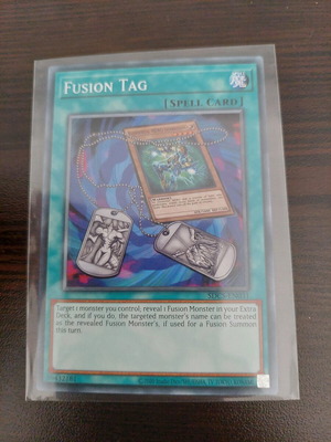 Yu-Gi-Oh Fusion tag κάρτα σε πάρα πολύ καλή κατάσταση