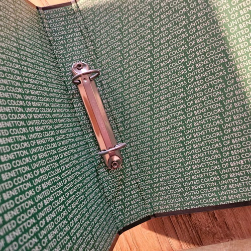 Benetton A5 dossier - binder new