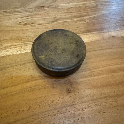 Vintage metal box used