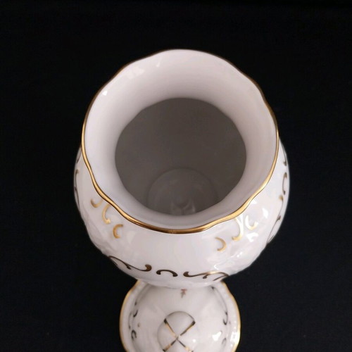 Vintage Seltmann Weiden Bavaria vase with lid