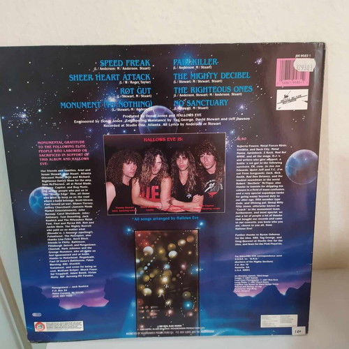 Hallows Eve Monument LP used, metal