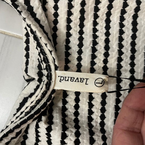 Laban new women's dress size L, black and white