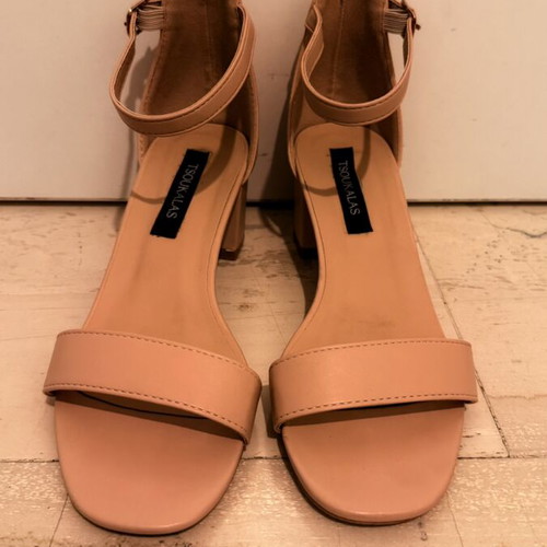 Tsoukalas Shoes beige sandals size 37 like new
