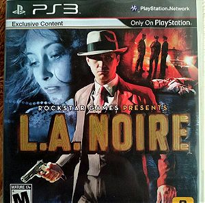 L.A Noire PS3