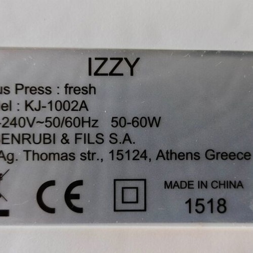 Izzy Citrus Press electric juicer like new