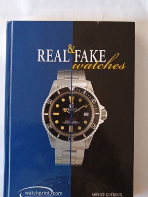 Βιβλίο Real & Fake Watches σαν καινούργιο, Αγγλικά