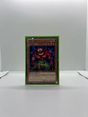 Big Eye Yu-Gi-Oh 1st Edition card like new