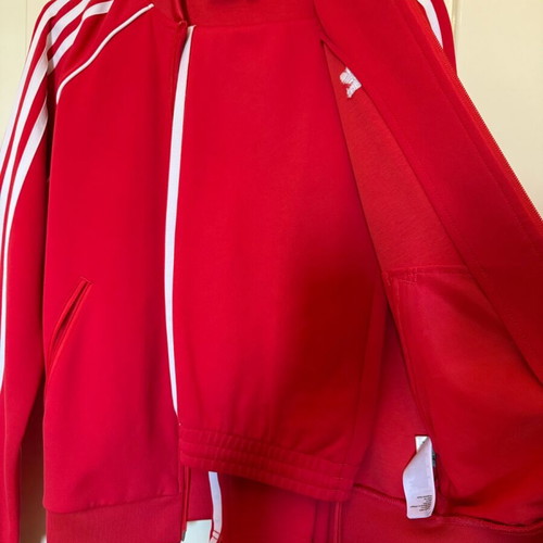 Adidas 2 pcs woman set like new, red, size S