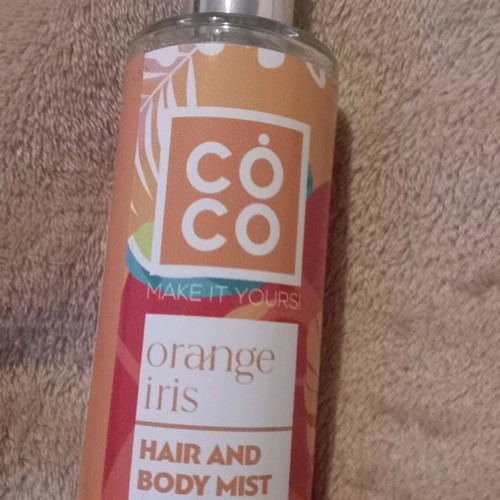 Coco Make It Yours Hair and Body Mist new, orange iris scent 120 ml