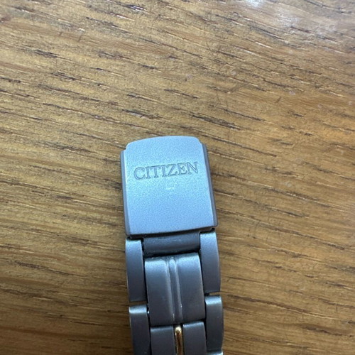 Citizen women's titanium watch like new, battery needed