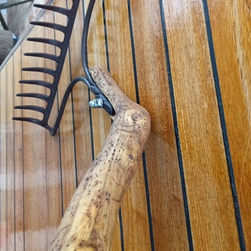 Vintage handmade agricultural tool used from Vonitsa