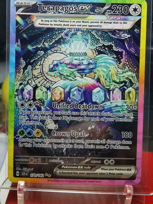 how many ex pokemon cards are allowed in a deck Terapagos ex SIR 170/142 Stellarkrone – PokeDirris