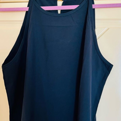 Midi dress black like new, size L