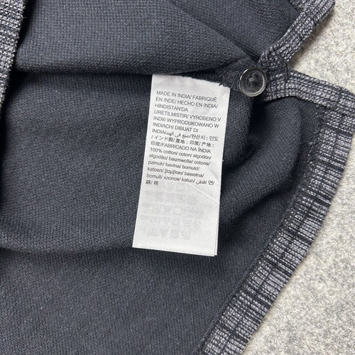 Calvin Klein CK Body Fit Polo shirt used, gray black checkered, size M