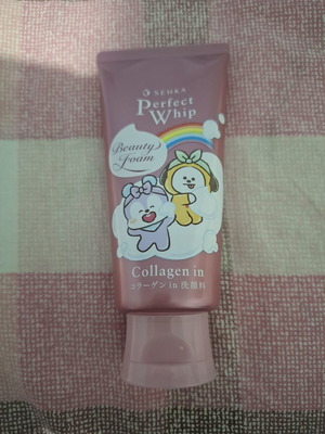 Senka Perfect Whip Collagen BT21 Edition facial cleanser 120g like new