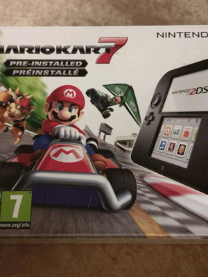 Nintendo 2DS σαν καινούριο με προεγκατεστημένο Mariokart7 και παρελκόμενα