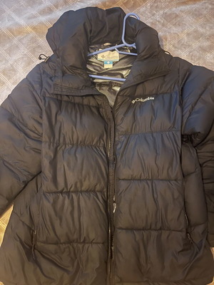 Columbia Vintage Puffer Jacket used, size M, black