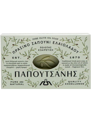 Papoutsanis Green Soap 125g new
