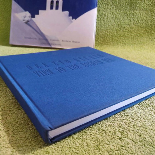 View To The Aegean Sea 1st edition book like new, bilingual