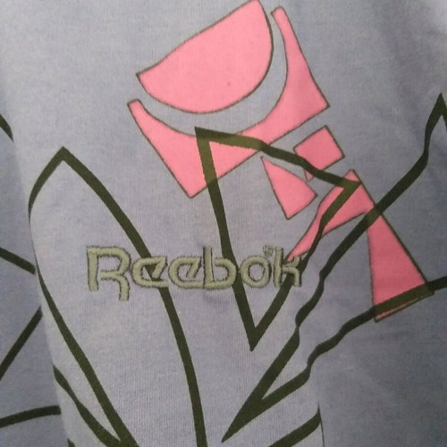 Vintage Reebok sweatshirt size M oversized as new, pink-purple