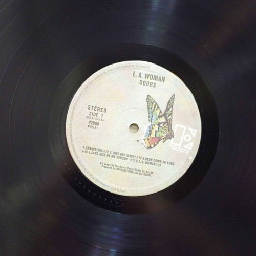 Doors L.A. Woman vinyl like new, rock