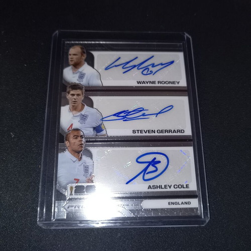 Panini Prizm FIFA World Cup 2026 Triple Auto card