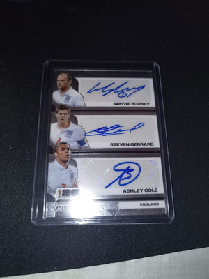 Panini Prizm FIFA World Cup 2026 Triple Auto card