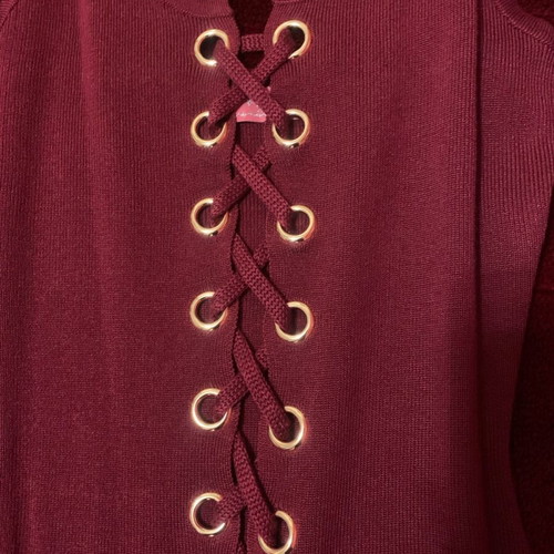 Bordeaux Elastic Dress Like New XS-M With Adjustable Straps