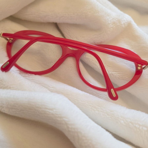 Tom Ford Red Eyeglasses New