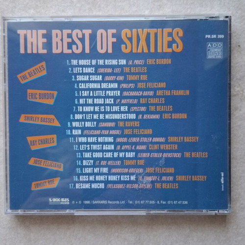 The Best of Sixties CD used, retro collection