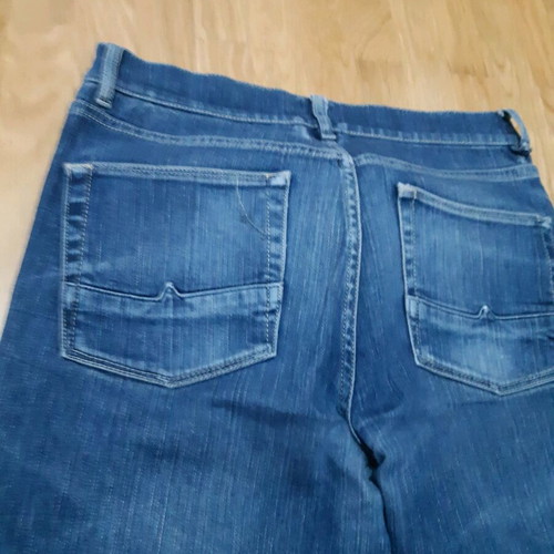Asos jean men's pants with buttons like new, blue size M