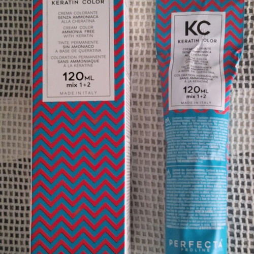 Faipa KC Keratin Color 12.00 Platino Naturale used, 30ml missing
