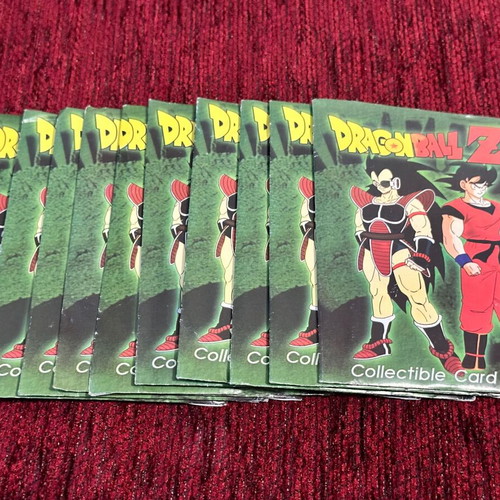 Dragonball Z sealed packs new, set of 9