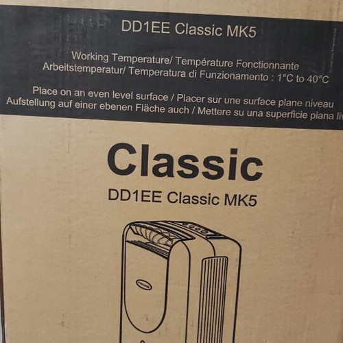 EcoAir DD1EE Classic MK5 dehumidifier for parts or repair