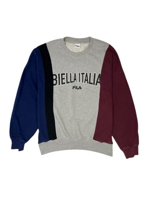 Fila Bellia Italia men's sweatshirt like new, size XXL, multicolor