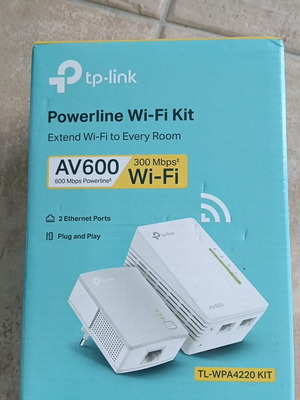 Powerline Wi-Fi Kit επέκταση δικτύου σαν καινούργιο