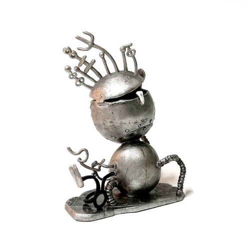 Tim Burton's Tragic Toys Robot Boy figure like new