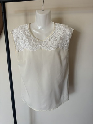Koton sleeveless blouse like new, size 40, beige