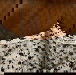 Bershka dress white with flowers like new