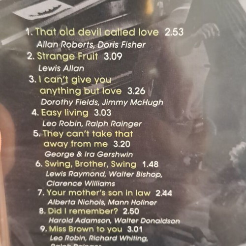 Billie Holiday CD like new