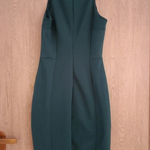 Mango sleeveless petrol dress like new, size S