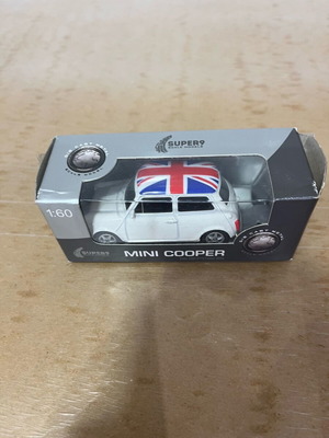Mini Cooper 1:60 diecast model sealed new